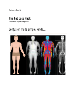 The Fat Loss Hack Confusion made simple, kinda&hellip;