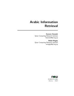 Arabic Information Retrieval