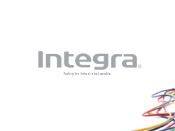 Pushing the limits of what`s possible.