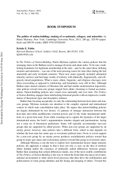 symposium - The George Washington University