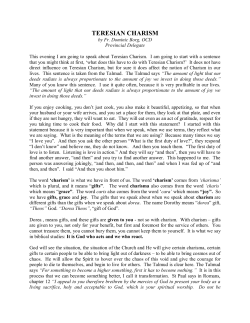 teresian charism