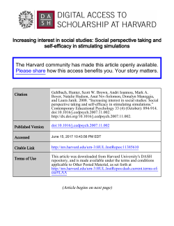 Stimulating Interest in Social Studies through Simulations