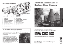 A detailed Access Guide to Coalport China Museum