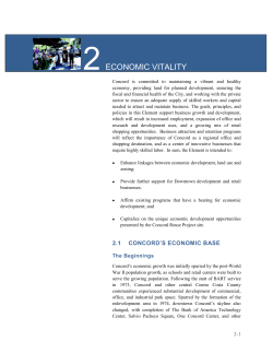 economic development - City of Concord, California