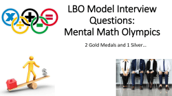 LBO Model Interview Questions: What to Expect