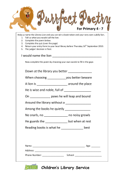 Purrfect Poetry Primary for 4-7