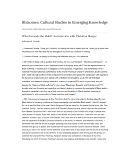 PDF - Rhizomes: Cultural Studies in Emerging Knowledge