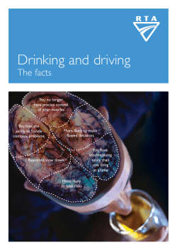 Drinking and driving