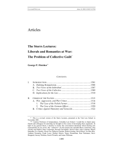 The Problem of Collective Guilt