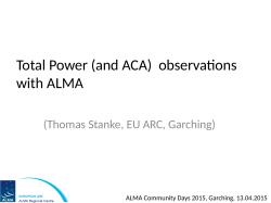 Total Power Observations