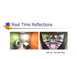 Real Time Reflections