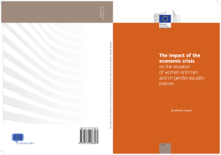 The impact of the economic crisis on the situation of