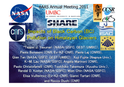Impacts of Black Carbon (BC) Pollution on Himalayan Glaciers