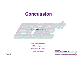 Concussion - CT-AAP