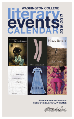 CALENDAR - Washington College