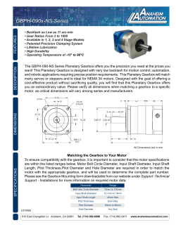 GBPH-090x-NS Series - Anaheim Automation