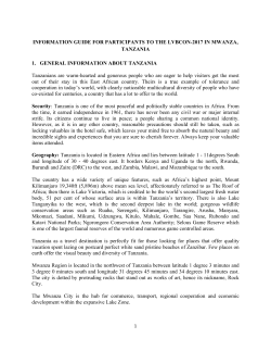 information guide for participants to the lvbcon