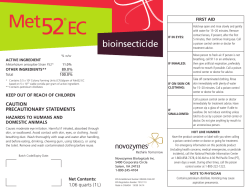 Met 52 product label