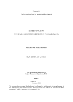 Project Design Report (PDR)