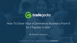 How To Grow Your eCommerce Business From 6 to 7 Figures in 2017