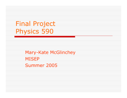 Physics PowerPoint