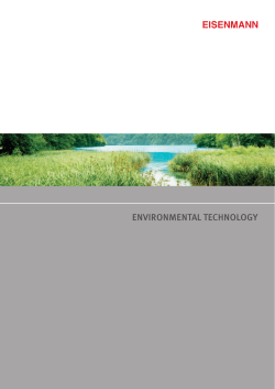 ENVIRONMENTAL TECHNOLOGY