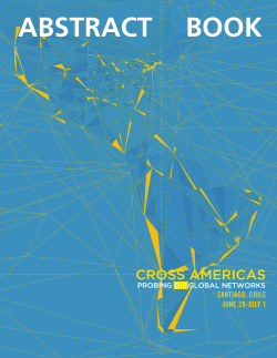 abstract book - Association of Collegiate Schools of Architecture