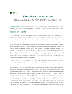 United States v. State of Louisiana