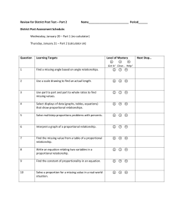 Page 1 Review for District Post Test &ndash; Part 2