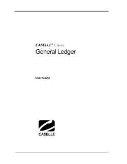 General Ledger User Guide ver 2.6