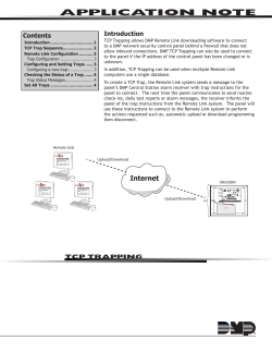 application note - Digital Monitoring Products