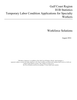 H1B Statistics - Workforce Solutions