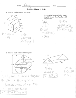 Chapter 11 Review
