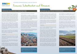 supporting our productive resources improving our