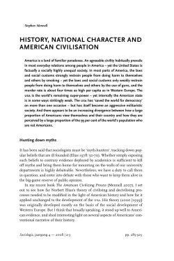 history, national character and american civilisation