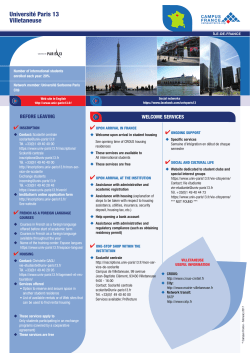 Universit&eacute; Paris 13