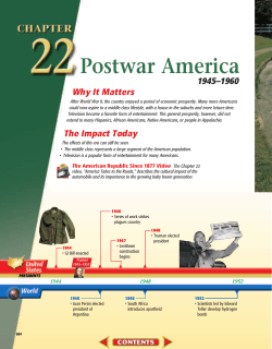 Chapter 22: Postwar America, 1945-1960