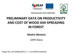 Evaluation of chemical and physical properties of wood ash