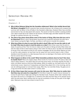 Hatchet Teacher`s Discussion Guide_Layout 1