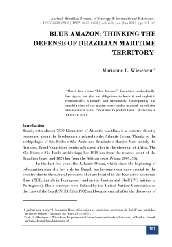 BLUE AMAZON: THINKING THE DEFENSE OF BRAZILIAN