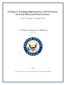 A Guide to Funding Opportunities and Incentives