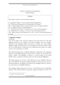 A Packet of Purported Legal Humor