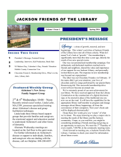Spring 2016 - Ocean County Library