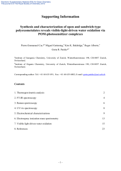 Supporting Information - Royal Society of Chemistry