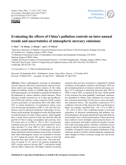 Evaluating the effects of China`s pollution controls on inter