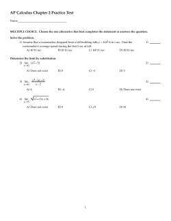 Chapter 2 practice test