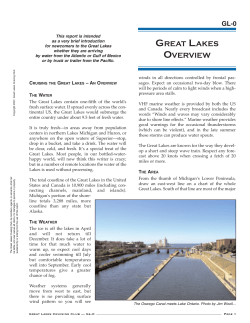 Great Lakes Overview - The Great Lakes Cruising Club