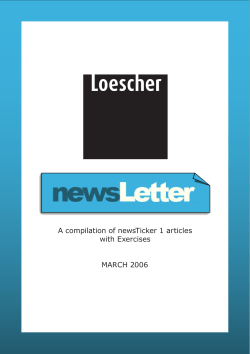 Exercise - Loescher Editore
