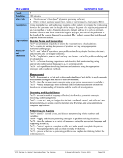 The Gazebo Summative Task - UOIT.CA: Faculty Web Server