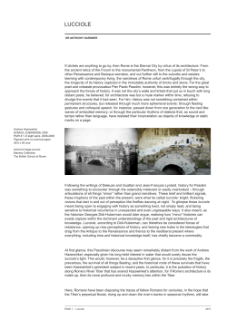 lucciole - Andrew Hazewinkel